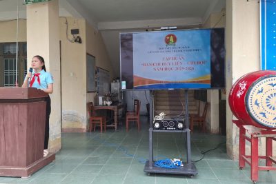 tập huấn kỹ năng dành cho đội ngũ Ban Chỉ huy Liên, Chi đội trong năm học 2025 – 2026.
