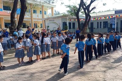 Liên đội tổ chức “Ngày hội thiếu nhi vui khoẻ” năm học 2023-2024