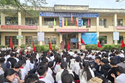 Liên đội tổ chức tuyên truyền phòng tránh tai nạn đuối nước, tai nạn thương tích trong học sinh năm 2025-2026.