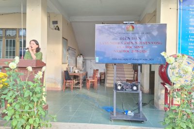 diễn đàn “Lắng nghe ý kiến, nguyện vọng của học sinh” năm học 2025-2026