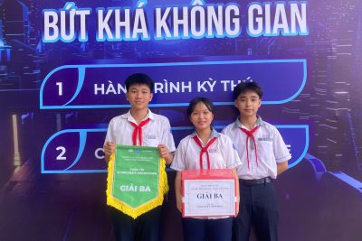HỌC SINH THAM GIA NGÀY HỘI STEM