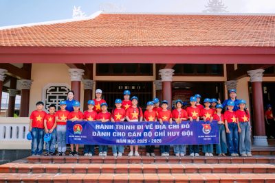 Hành trình địa chỉ đỏ năm học 2025-2026.